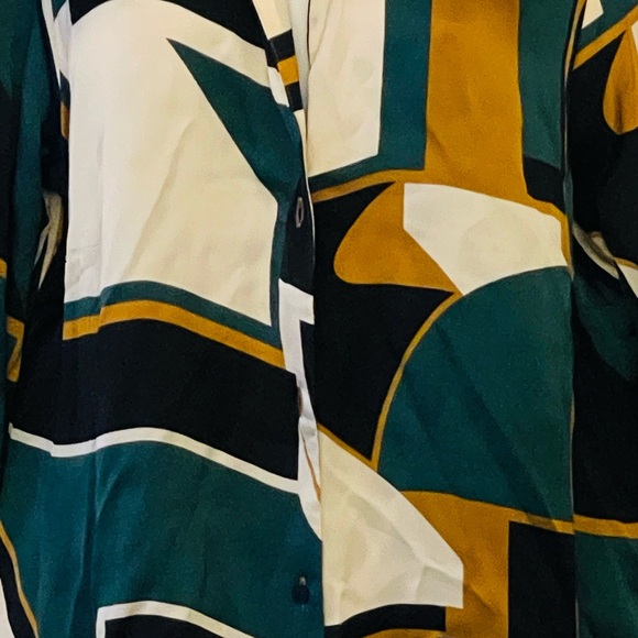 MNG abstract blouse - Picture 2 of 8